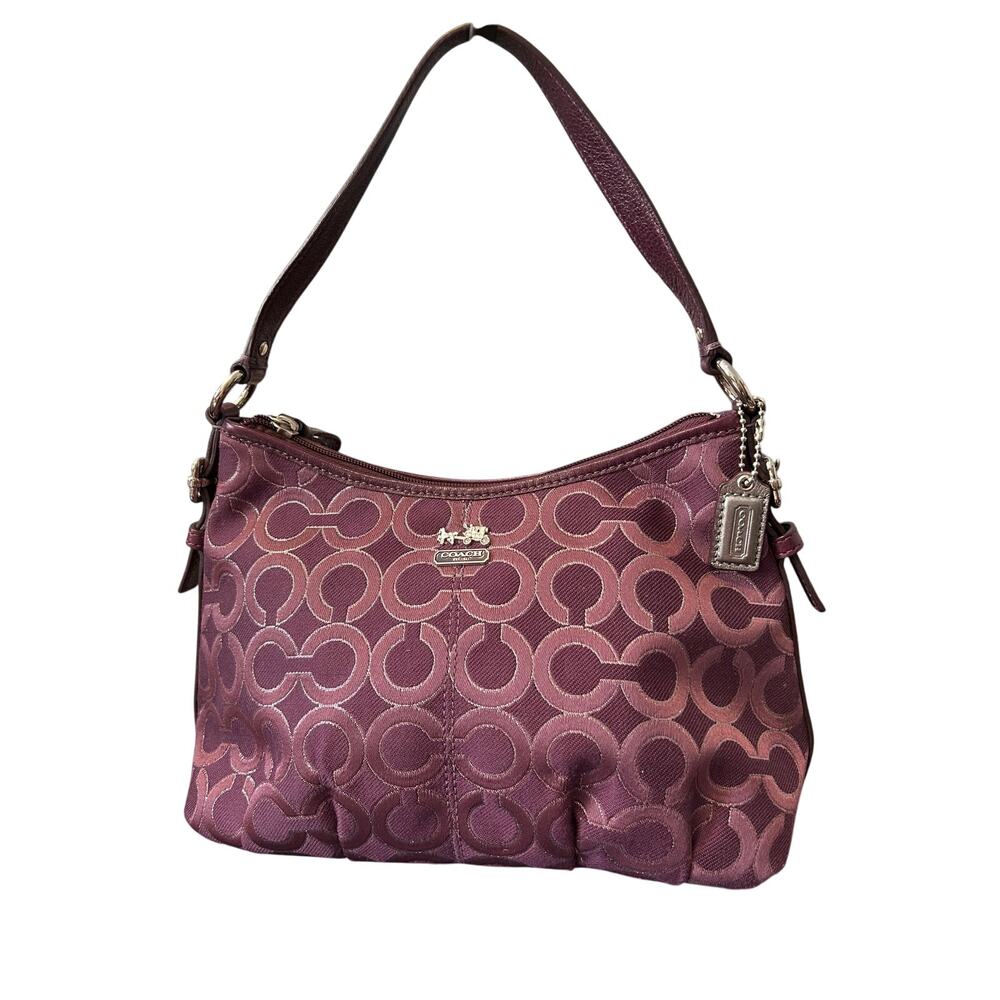 Coach Purple Shoulder Bag